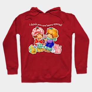 I Think You Are Berry Special! Vintage Strawberry & Huck Fanart WO Hoodie
